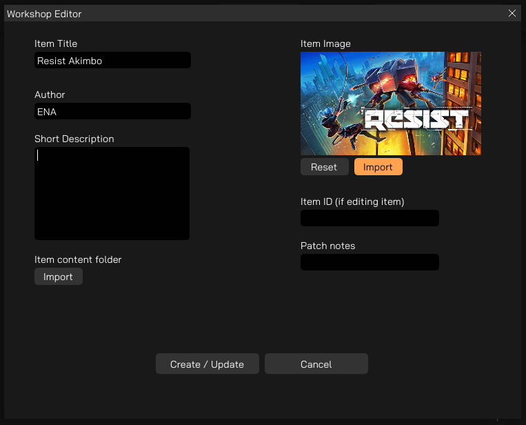 companion app steam workshop editor